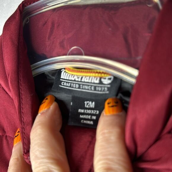 Timberland Boys Puffer Vest Jacket. Size 12M. - Picture 4 of 7